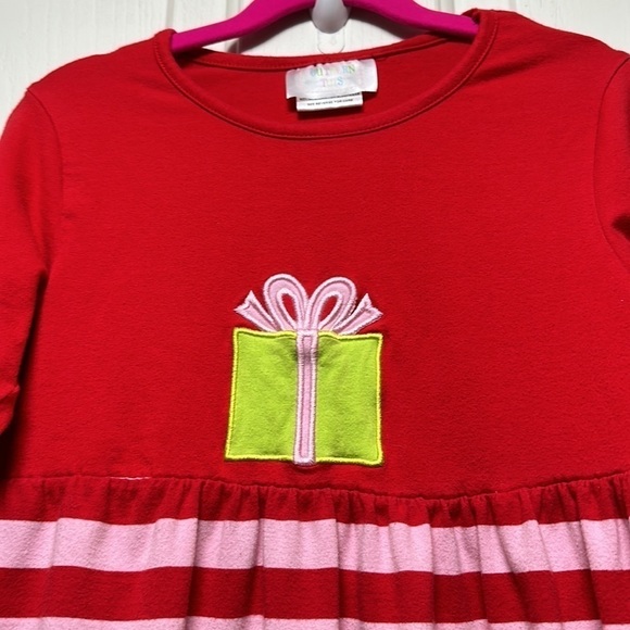 SOUTHERN TOTS Christmas Dress Sz 8 - Picture 2 of 6
